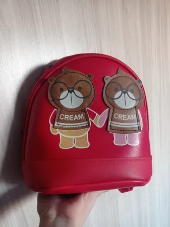 کوله پشتی بچگانه طرح cream