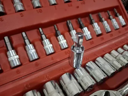 مجموعه 46 عددی آچار و سری بکس و پیچ گوشتی ساتاگود مدل G-10027