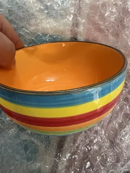 کاسه سالاد مدل هفت رنگ