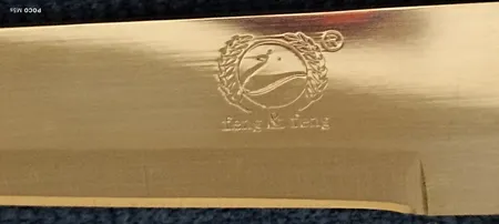 چاقو آشپزخانه فنگ اند فنگ مدل دسته چوبی کد 2002