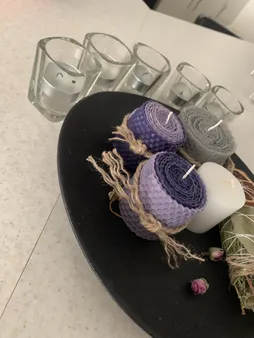 جاشمعی مدل glasig بسته 6 عددی