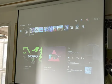 پرده نمایش دستی پروژکتور اسکوپ پارچه عالی سایز 250x250