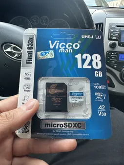 کارت حافظه micro SDXC ویکومن مدل 633X Plus کلاس 10 استاندارد UHS-I U3 سرعت 90MBS ظرفیت 128 گیگابایت به همراه کارت خوان