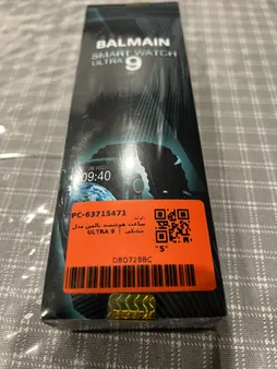 ساعت هوشمند 49 میلی‌متری بالمن مدل ULTRA 9 با بند سیلیکونی