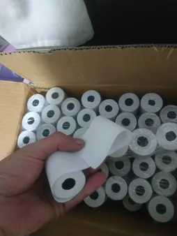 کاغذ پرینتر حرارتی پایتخت رول مدل Pos W14 بسته 240 عددی