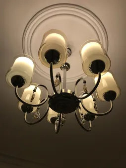 لوستر 7 شعله چشمه نور کد A812/7