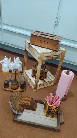 جا قاشقی چوبی آرونی مدل SWORD