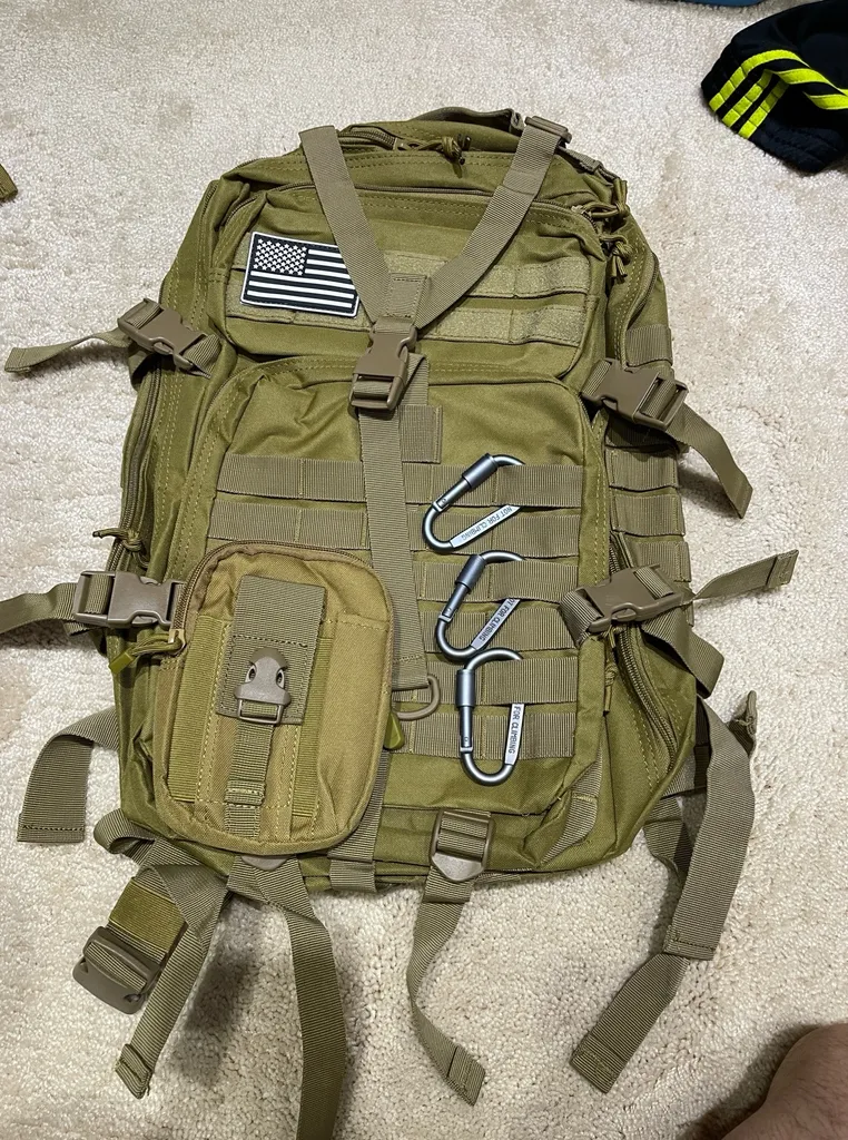 کوله پشتی 50 لیتری مدل تاکتیکال