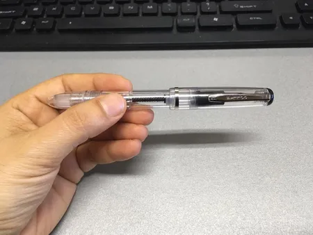 خودنویس دلار شفاف مدل 717i