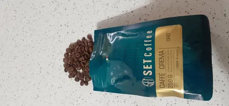 دانه قهوه کافی کریما طلایی قهوه ست - 250 گرم