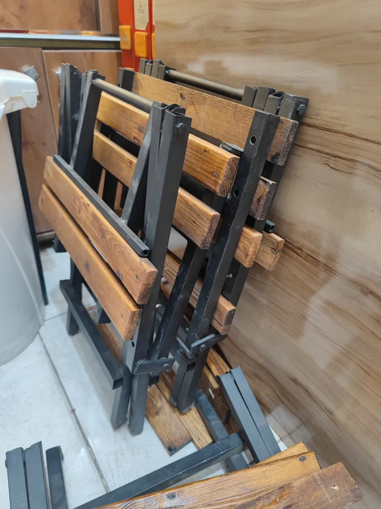 میز و صندلی تاشو سفری دکومرآت مدل ژینا