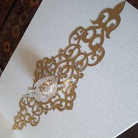 رانر چرم مصنوعی دکورانر مدل R201 سایز 90x30 سانتی متر