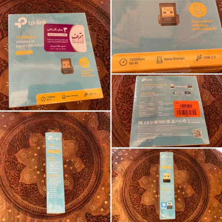 کارت شبکه USB بی‌ سیم N150 Nano تی پی-لینک مدل TL-WN725N