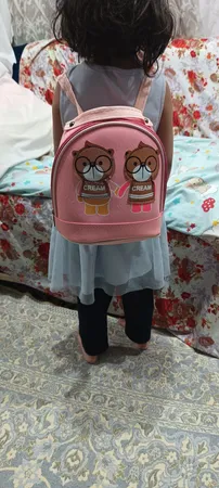 کوله پشتی بچگانه طرح cream