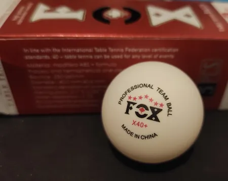 توپ پینگ پنگ فاکس مدل هفت ستاره بسته 3 عددی