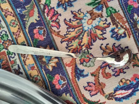 قاشق عسل خوری مدل دونا بسته 2 عددی