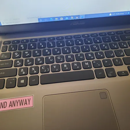 برچسب حروف فارسی کیبورد مدل D-01