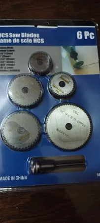 مجموعه 5 عددی صفحه فرز کد MSPH261 به همراه تبدیل سر دریل