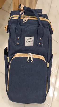 کوله پشتی لوازم کودک مدل تختخواب شو