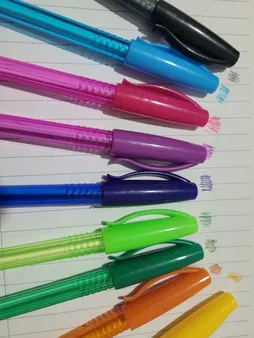 خودرکار رنگی ژیکی کد01 بسته 10 عددی