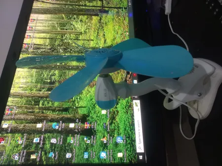 پنکه رومیزی مدل پنج پره کد 2012