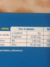 تجریه خرید قرص سیستین B6 زینک رازک بسته 60 عددی