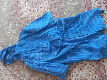 حوله پالتویی تن پاک مدل ابریشم سایز 115