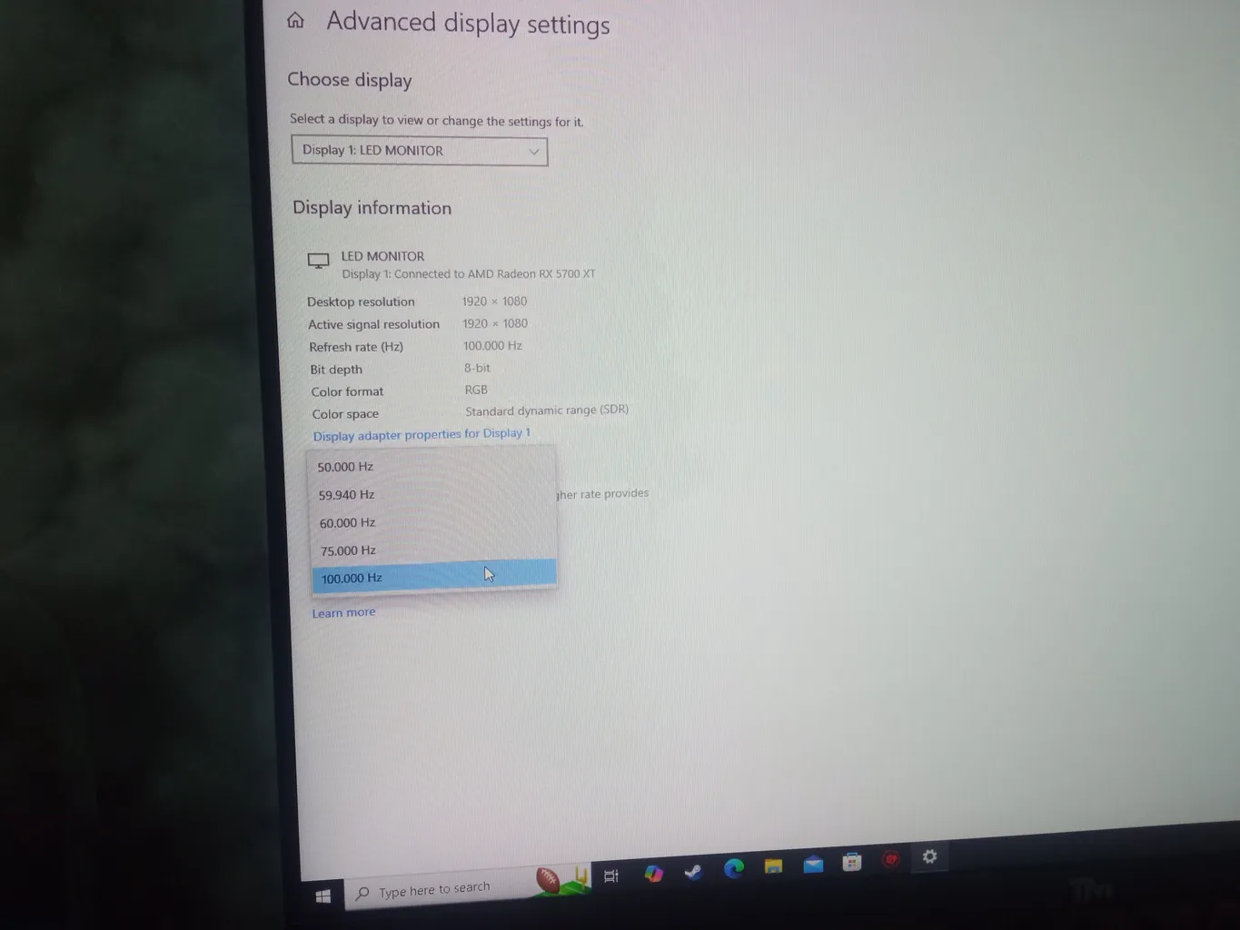 مانیتور گیمینگ 23.8 اینچ تویستد مایندز مدل TM24FHD100IPS