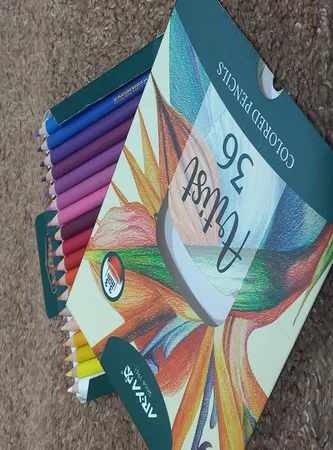 مداد رنگی 36 رنگ آریا مدل 3603