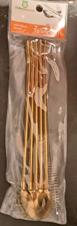 قاشق شربت خوری مدل فروزِن بسته 6 عددی