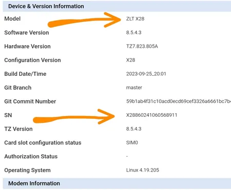 مودم 4G/5G/TD-LTE دو مدل ZLT X28 PRO