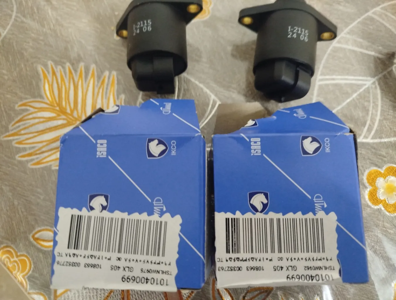 استپر موتور  ایساکو کد 1010400699 مناسب برای پژو 405