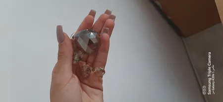 کریستال لوستر مدل گوی 30 بسته 10 عددی