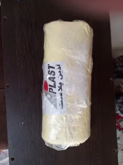 سفره یکبار مصرف آذین پلاست مدل Economic کد 3KG رول 1200 متری