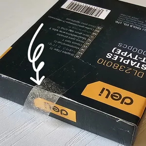 تجریه خرید سوزن منگنه دلی مدل DL238010 بسته 2000 عددی