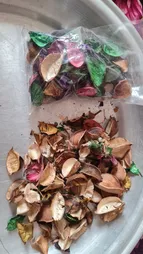 گل خشک بسته بندی مدل رنگارنگ