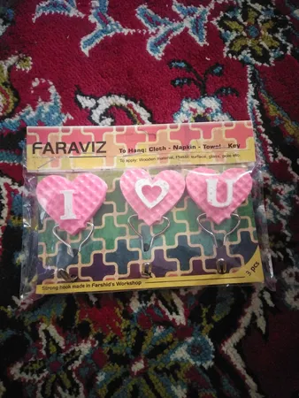 قلاب آویز حوله کد 333 مجموعه 3 عددی