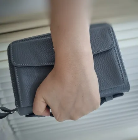 کیف دستی چرم جانتا مدل 496