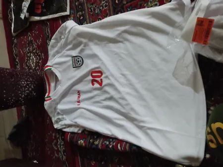 ست 5 تکه لباس ورزشی پسرانه طرح ایران مدل جام جهانی2022