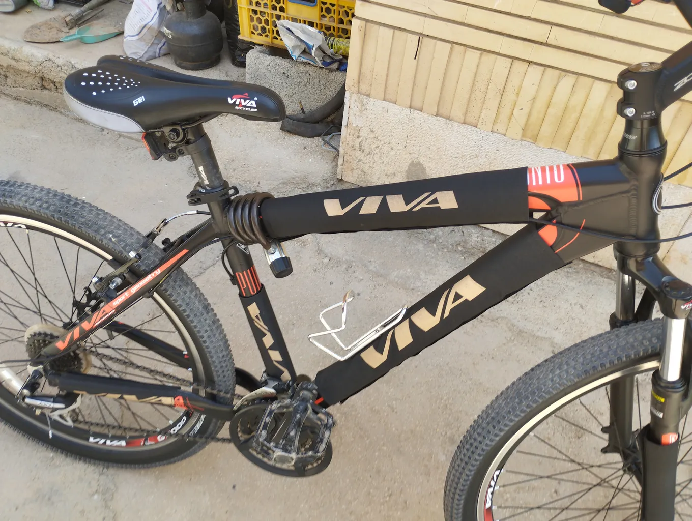 کاور تنه دوچرخه ویوا مدل V10 مجموعه 5 عددی