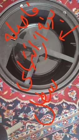 سطل زباله پدالی ردفلاور مدل flrp005 ظرفیت 5 لیتر