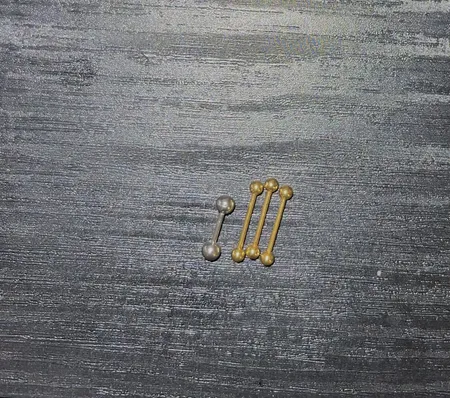 پیرسینگ گوش زنانه کد Ps03 بسته 3 عددی