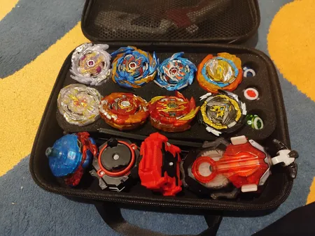 فرفره مدل انفجاری مجموعه 8 عددی به همراه زمین بازی