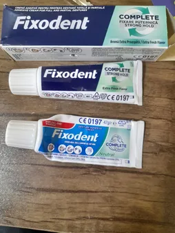 چسب دندان مصنوعی فیکسودنت مدل Neutral وزن 47 گرم مجموعه 2 عددی