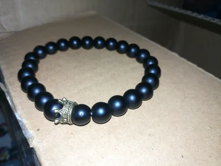 دستبند لاچو طرح تاج کد 2019