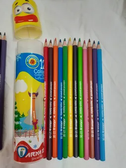 مداد رنگی 12 رنگ آریا مدل 3051