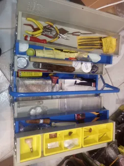 جعبه ابزار صنایع فلزی لوکس درویشیان کد 504