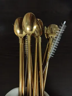 قاشق شربت خوری مدل فروزِن بسته 6 عددی