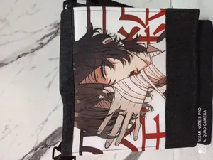 تجریه خرید کیف رودوشی چی چاپ طرح انیمه سگ های ولگرد بانگو کد bungo dogs mk2