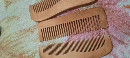 شانه مدل چوبی بسته سه عددی